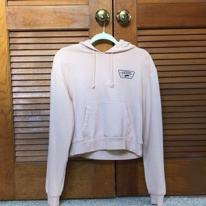 Barely worn light pink Vans hoodie